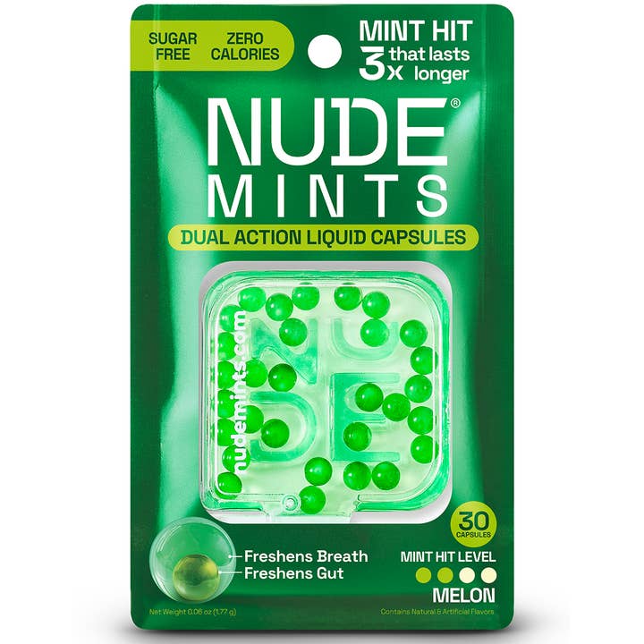 NUDE, Breath + Gut Mints for Gut Health - Watermelon Flavor and other Purchase Wholesale samples free. Free Returns & Net 60 Terms on Faire trending on Faire.