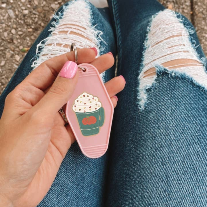 Oily Graphic Creations - Wholesale Sticker - PSL (Fall Sugar Cookies)-UV DTF Keychain Decal1