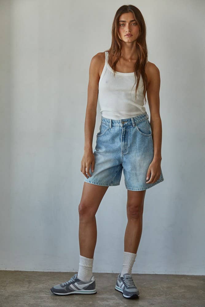 By Together - Wholesale Tank Top - Women's - L8750 | Knit Cotton Ribbed Round Neck Sleeveless Tank Top1