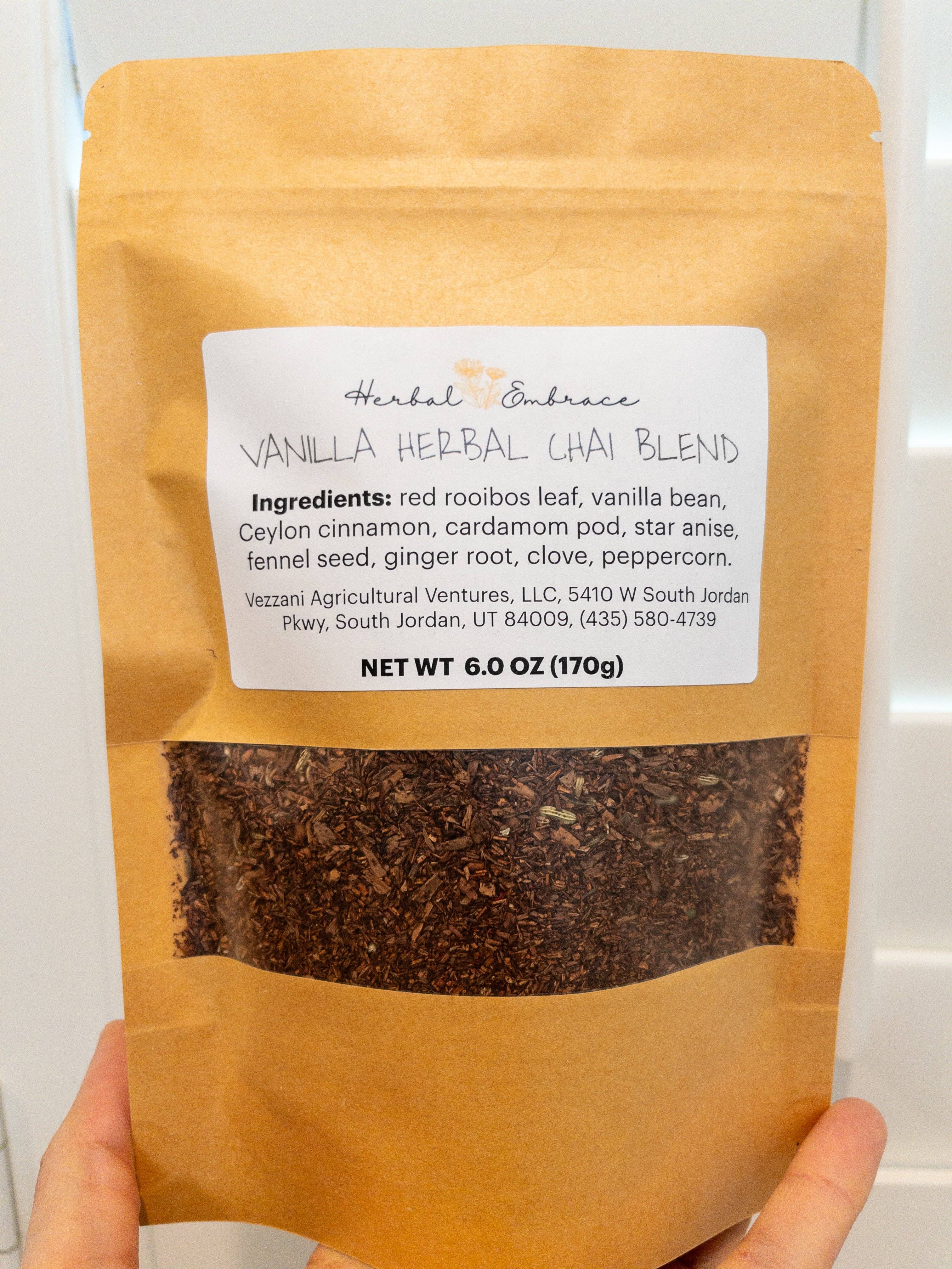 Herbal Embrace - Wholesale Loose Tea - Herbal Chai Tea - Vanilla Chai 6oz2