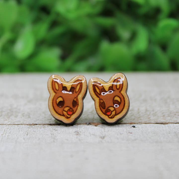 Rudolph Stud Earrings for wholesale by Hylidae Boutique