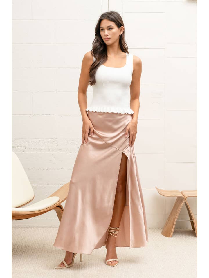 The Workshop Studio – Engroshandel Strikket top - Dame – SALAT KANT ÆRMELØS SWEATER STRIKKET TOP13