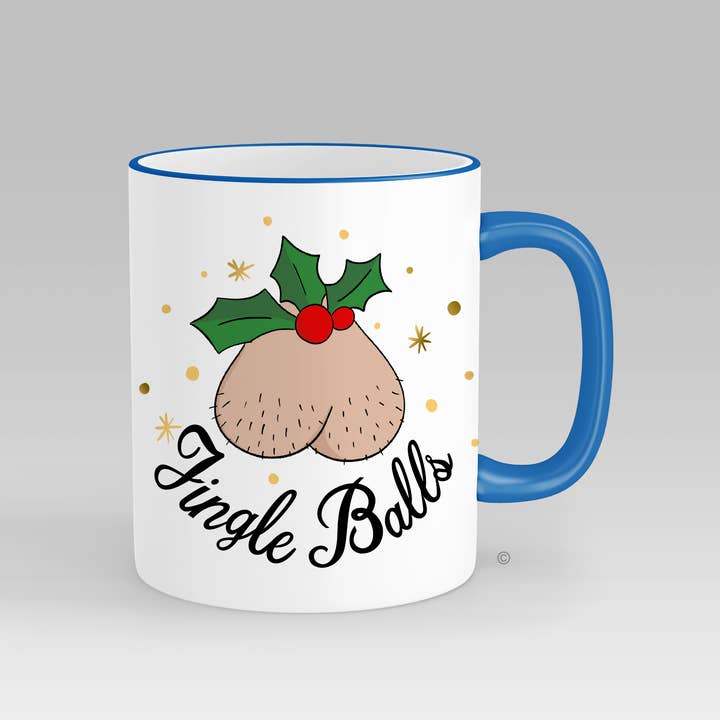 Risqué Gifts - Venta al por mayor Taza - Taza Jingle Balls3
