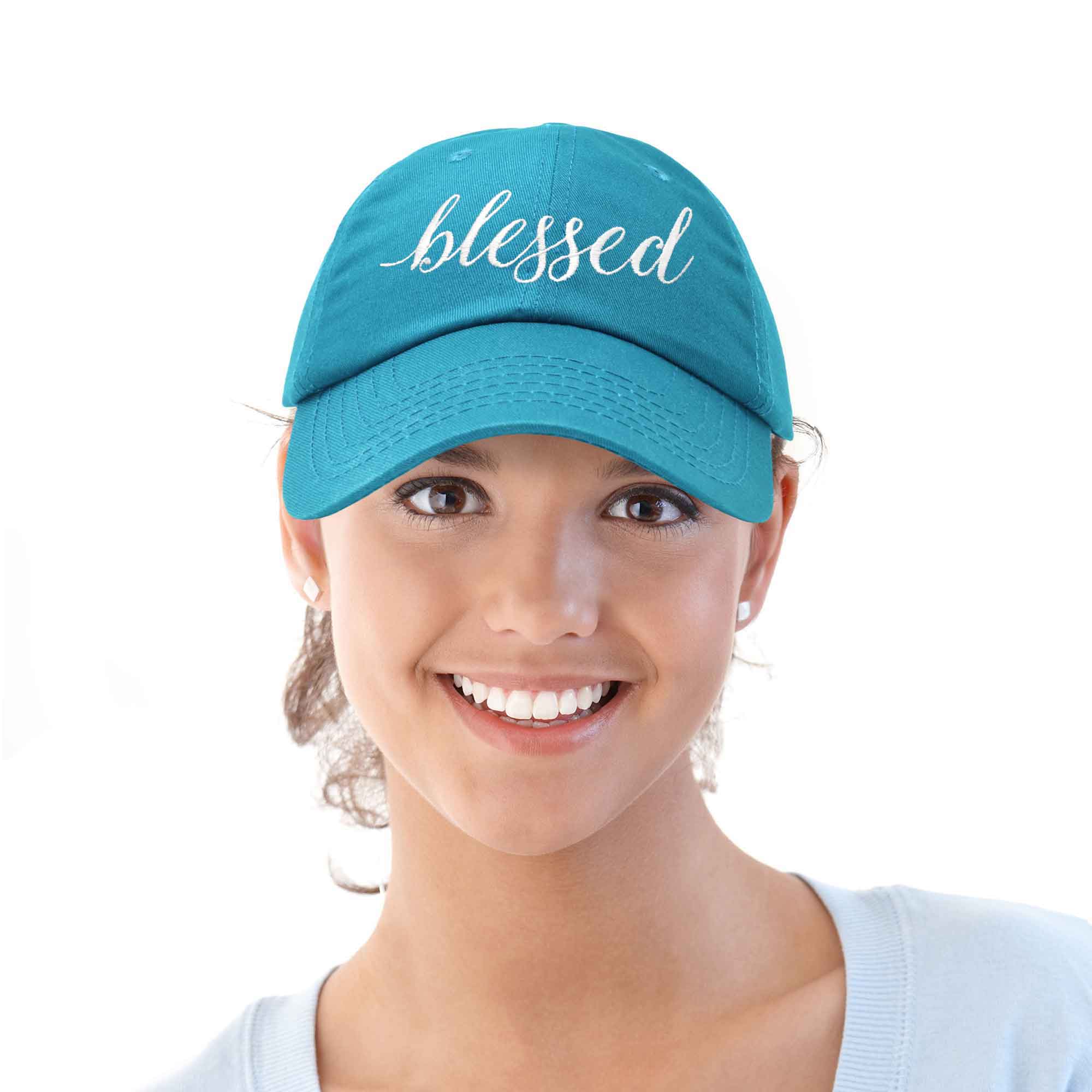 Dalix - Wholesale Baseball Cap - Women's - DALIX Blessed Women's Baseball Cap Soft Cotton Dad Hat95