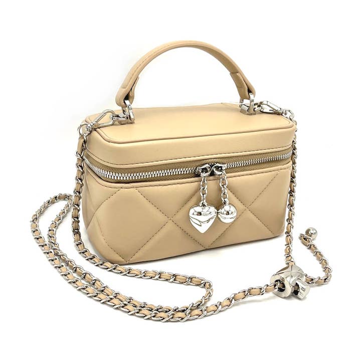 Genuine leather mini chain bag,  art. 2506 for wholesale by Suie Valentini srl