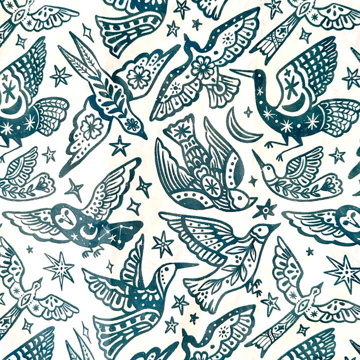 liadelyonart - Wholesale Grocery/Shopping Bag - Boho Bird Reusable Tote Bag6