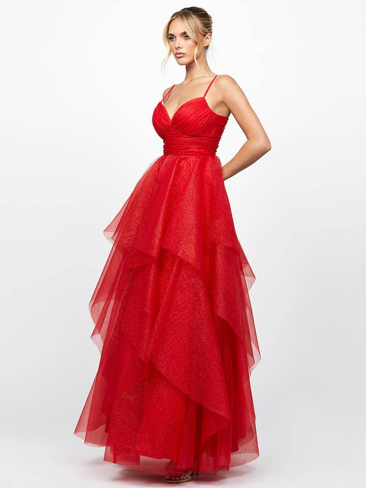 Bariano - Wholesale Gown – Women's - SOLENNE TIERED BALL GOWN B77D71L5