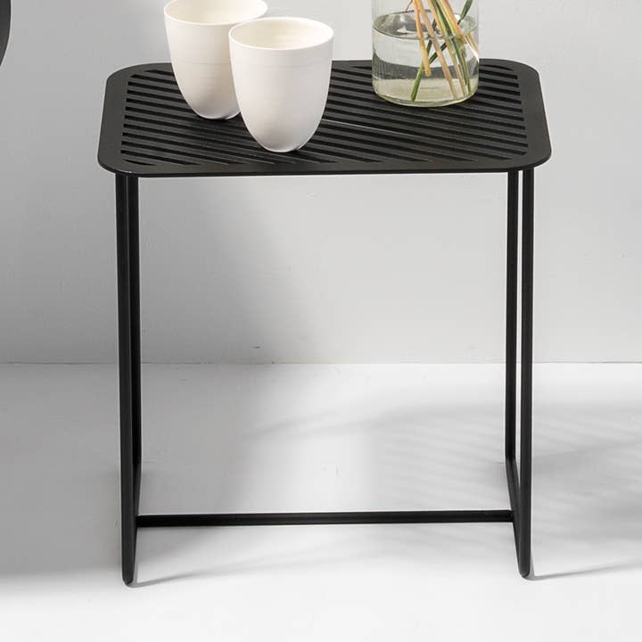 Grid 02 side table for wholesale by Weld & Co Manuel Welsky