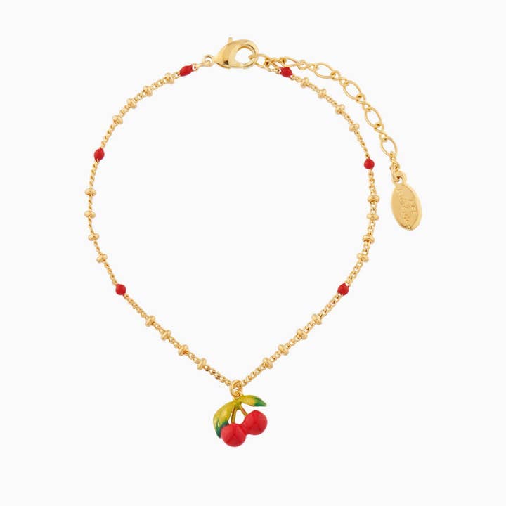 Les Néréides - Wholesale Charm/Dangle Bracelet - Cherry Charm Bracelet