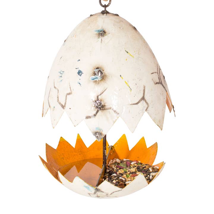 The Broken Egg Birdfeeder for wholesale by Think Outside