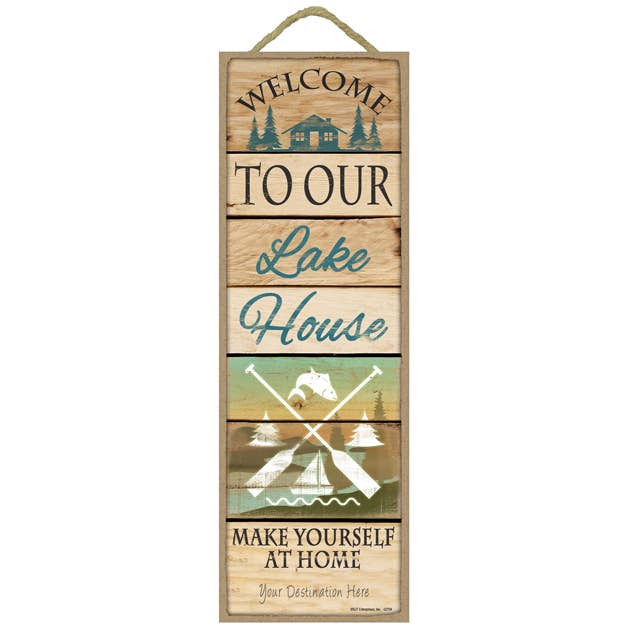 Bienvenue dans notre maison au bord du lac - Faites-vous comme chez vous pour la vente par SJT Enterprises, Inc.