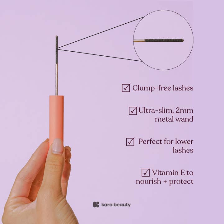 Kara Beauty – Großhandel Mascara – Magique Ultra Slim Wimperntusche aus Metall1