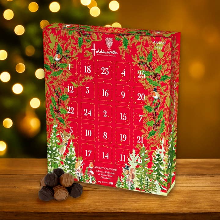 Holdsworth Chocolates - Wholesale Chocolate Box - Holdsworth Chocolates Luxury Advent Calendar 300g0