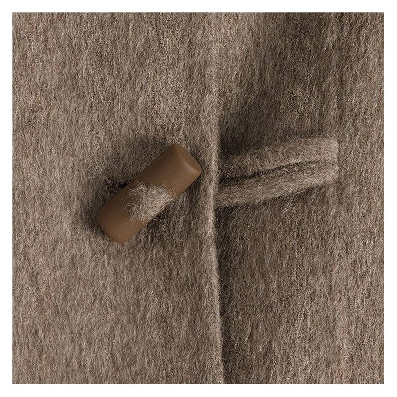 Sheer Trend – Engroshandel Frakke - Dame – Dobbeltforet uldfrakke med hornknapper4