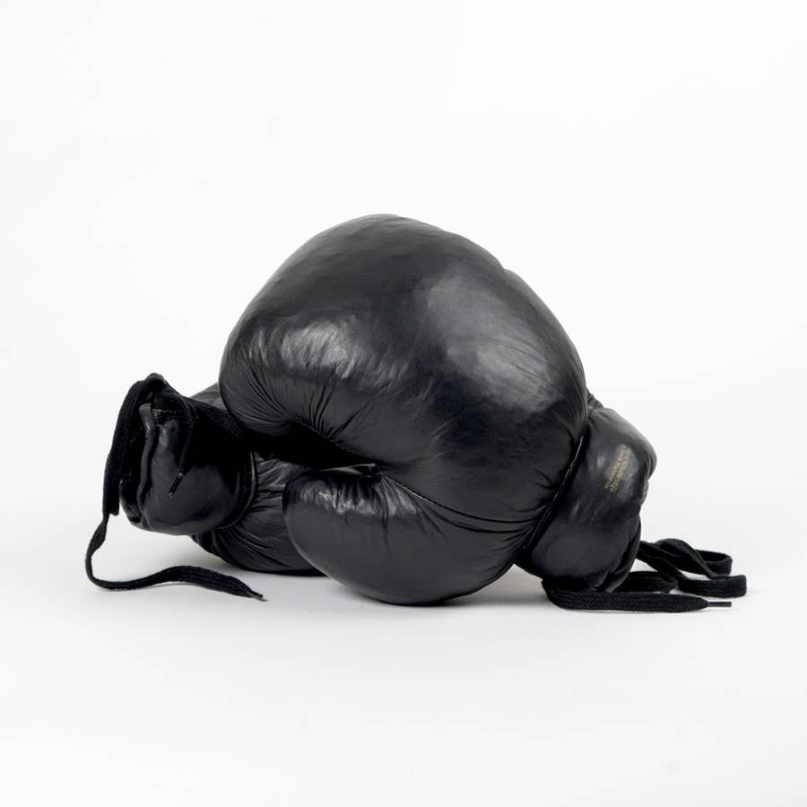 John Woodbridge Makers - Wholesale Decorative Tabletop Object - VINTAGE LEATHER BOXING GLOVES 192013