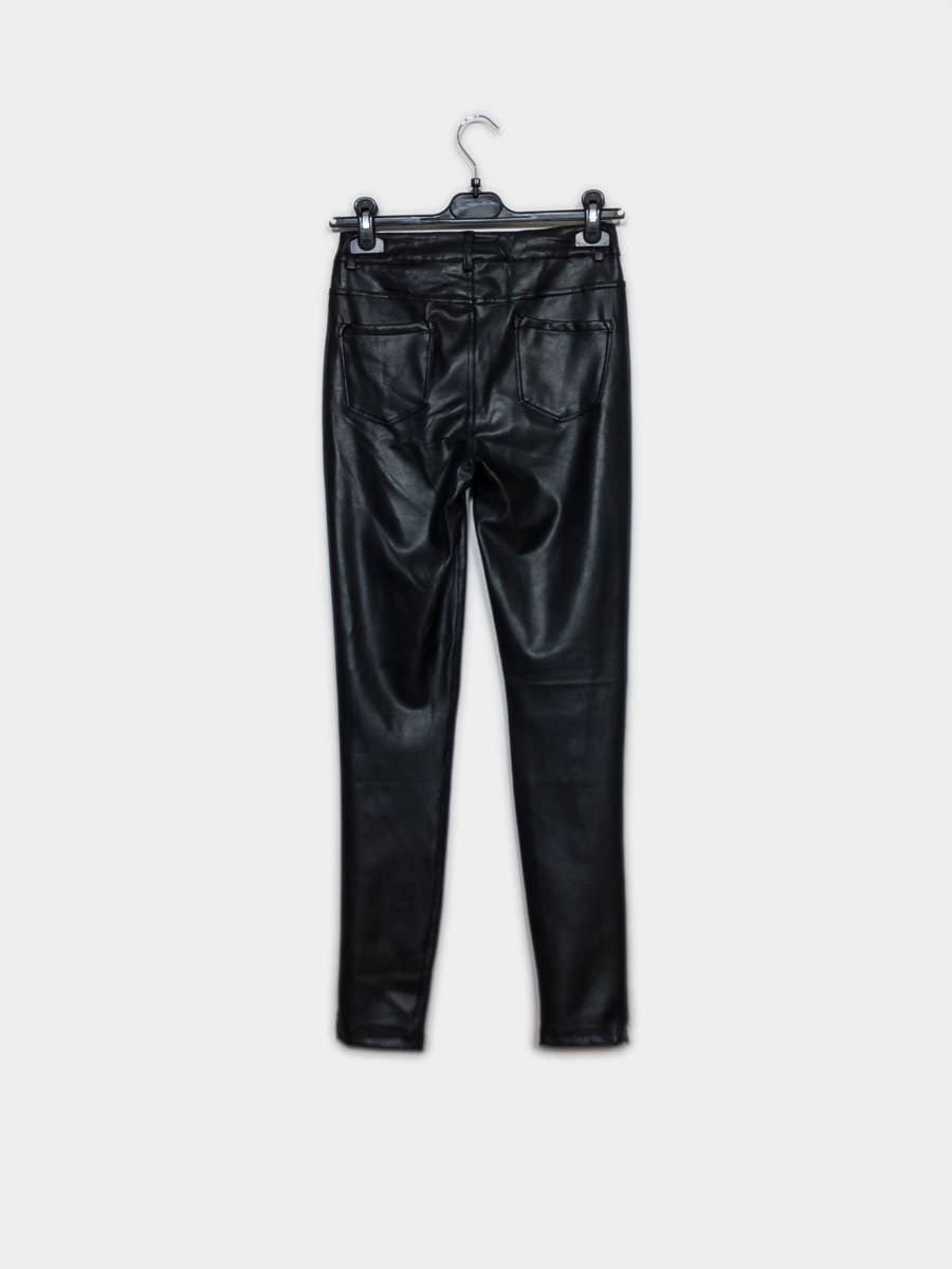 IDEAL OUTFIT - Wholesale Pants - Women's - REF:5313 FAUX LEATHER PANTS3