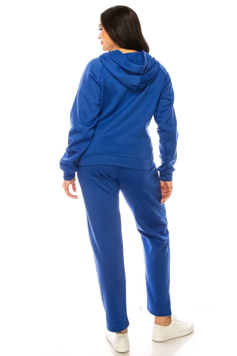 Lime All the Time – Großhandel Loungewear-Set – Damen – 2-teiliges Set mit Kapuzenpulli und Jogginghose mit Reißverschluss7