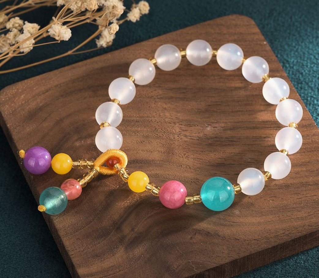 Bright MacMing - Wholesale Beaded Bracelet - White Prayers Bracelet2