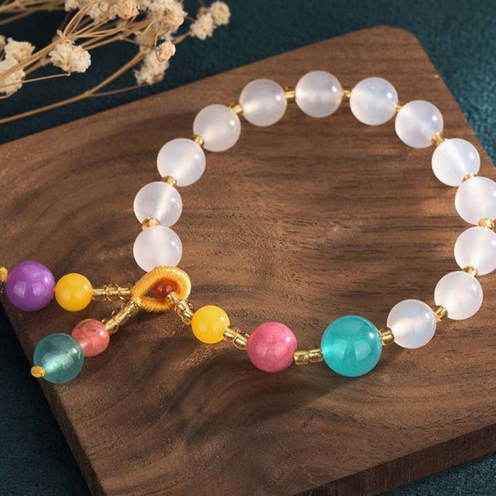 Bright MacMing - Wholesale Beaded Bracelet - White Prayers Bracelet2