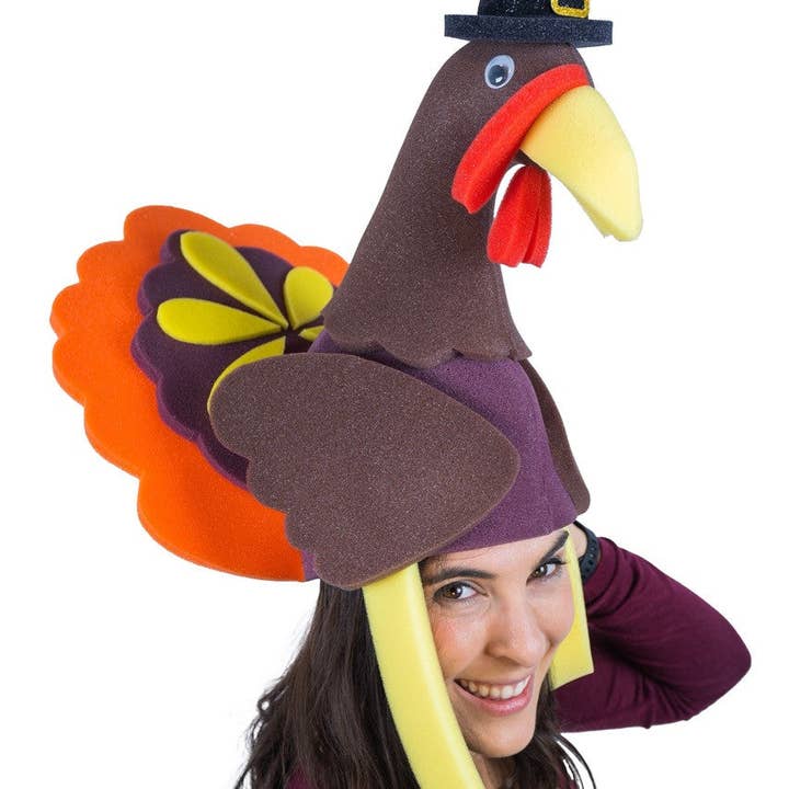 Thanksgiving Turkey Hat for wholesale by Foam Party Hats