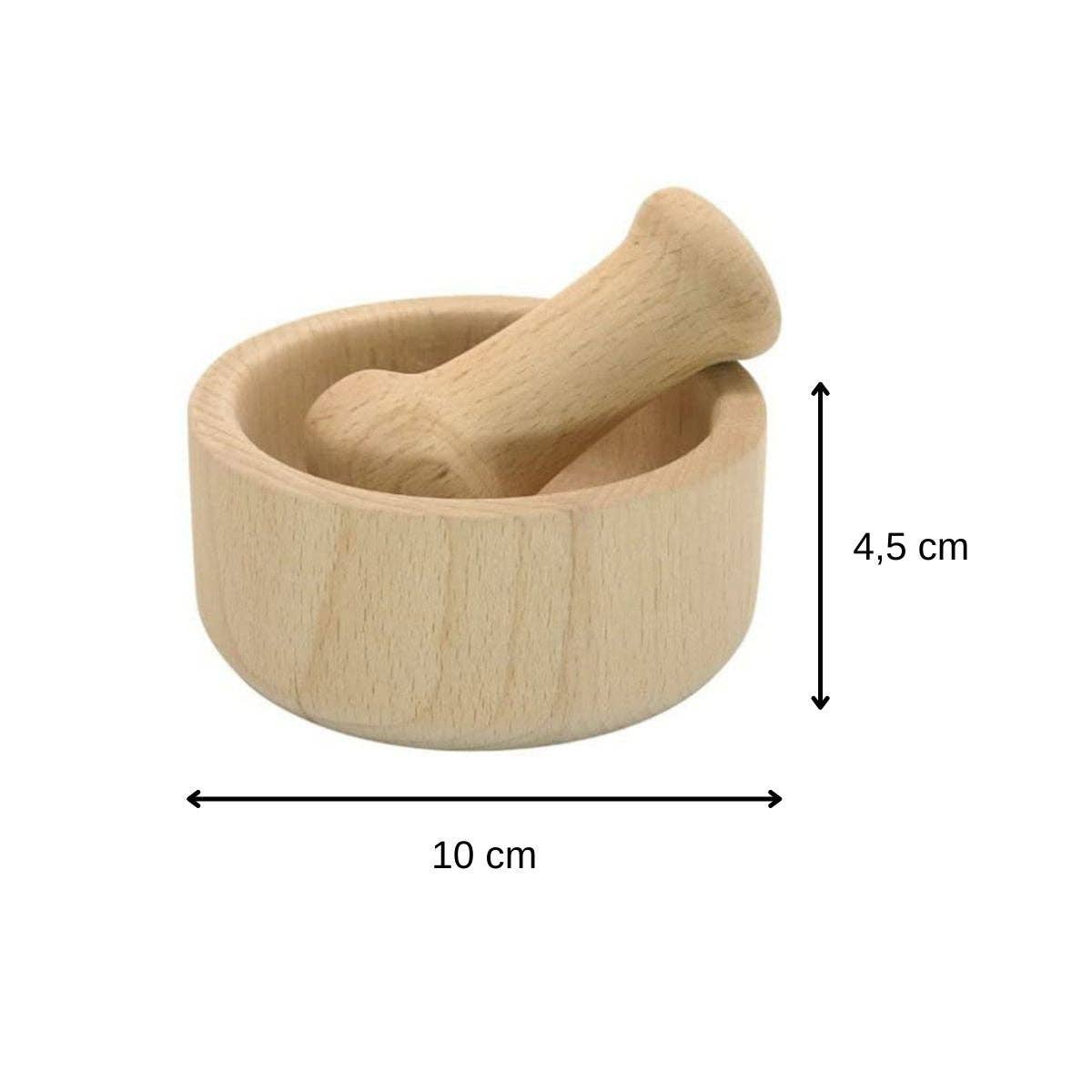Zenker - Wholesale Mortar & Pestle - Fackelmann Wood Edition Wooden Kitchen Mortar and Pestle2