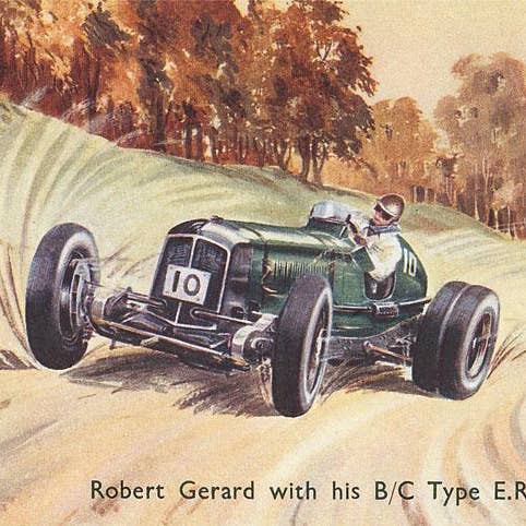 Art Print FG-385 Racing Motor Car for wholesale by Found Image Press