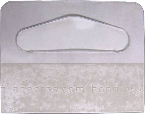 Hang Tabs - 1.63" Wide - Perfect for Patch & Sticker Display and other Wholesale hang tabs for your store trending on Faire.