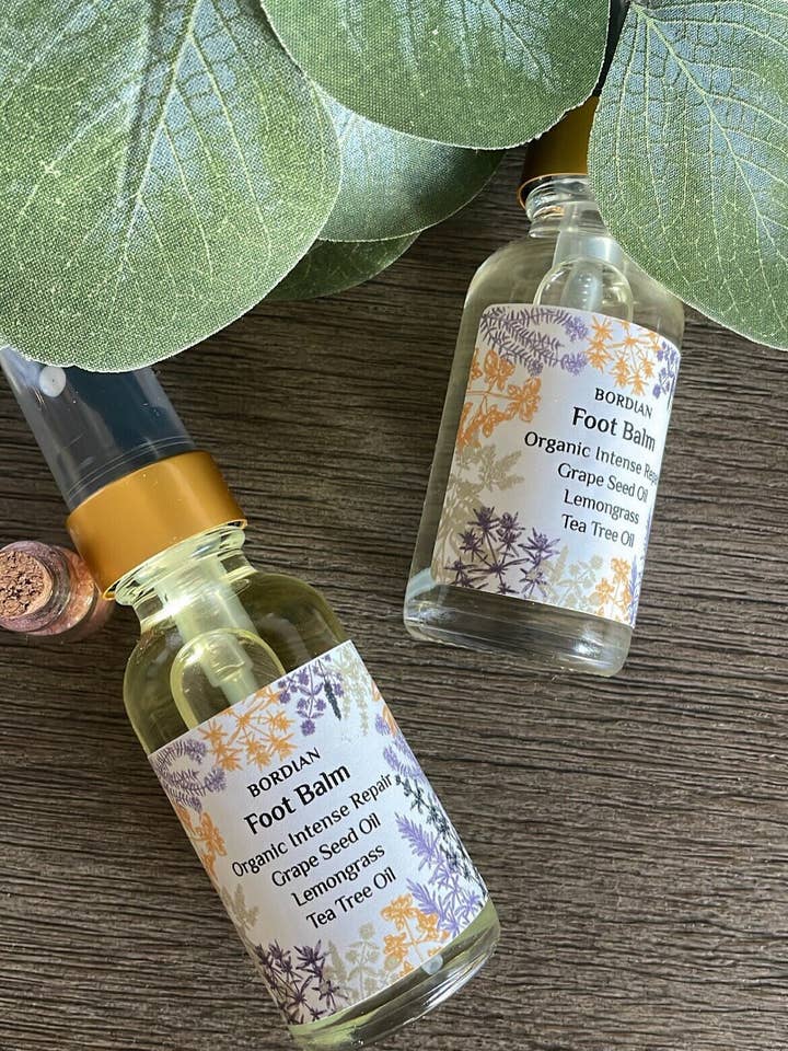 Bálsamo de pés orgânico para pés secos, rachados e calloused por atacado de Bordian Bath salts