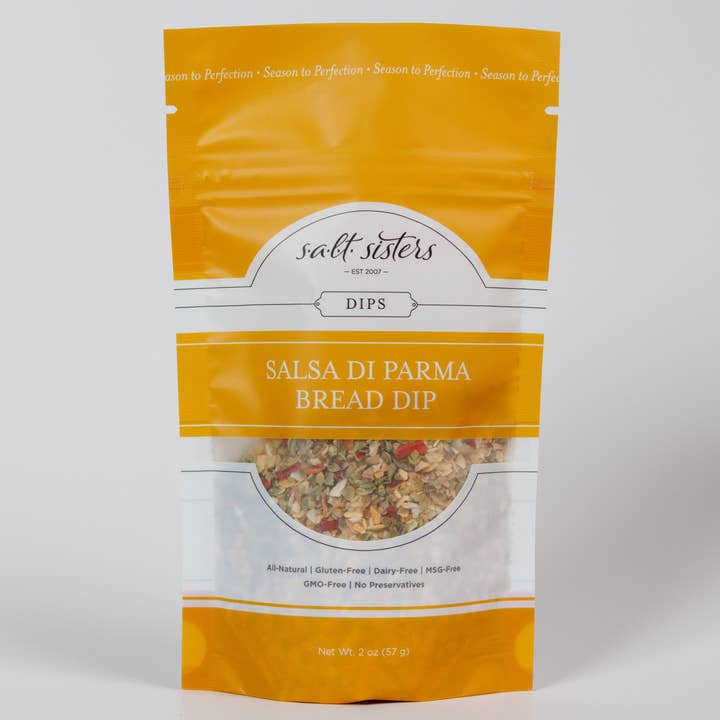 Salt Sisters - Wholesale Dip - Dip Mix - Salsa di Parma Bread Dip - Packaged Weights