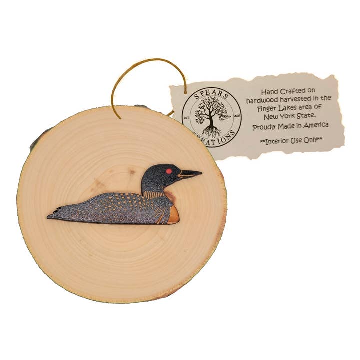 Spears Creations - Wholesale Ornament - Loon Ornament3