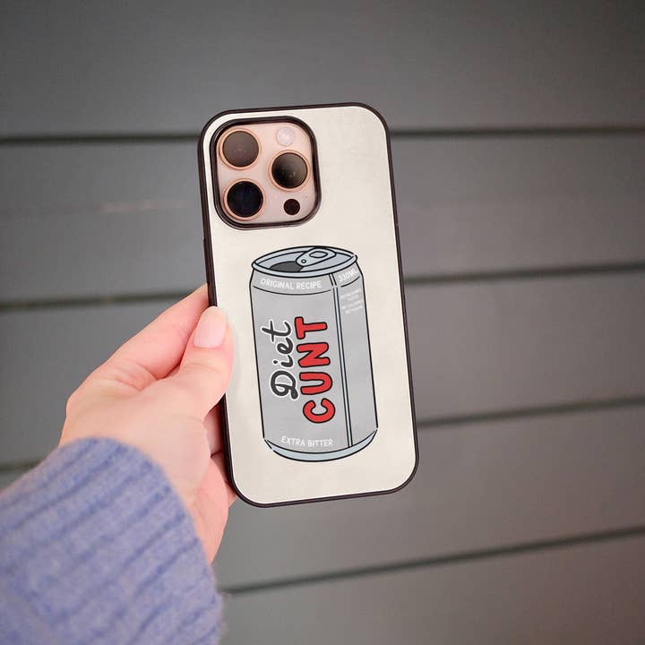 Wisdom and Wonder Designs – wholesale Phone case – Women’s – Diet Cunt | Phone Case4
