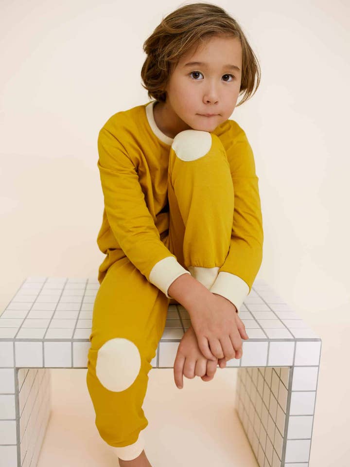 TWEESTUKS PYJAMA SET VAN BIOLOGISCH KATOEN voor wholesale door OXOX CLUB