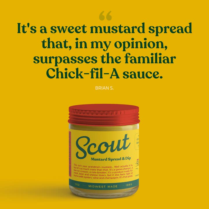 Scout Trading Co - Wholesale Mustard - Scout Dipping Sauce - Original Mustard4