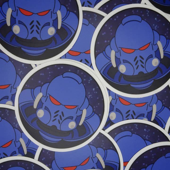 Autocollant Space Marine pour la vente par LilAmericanPunk