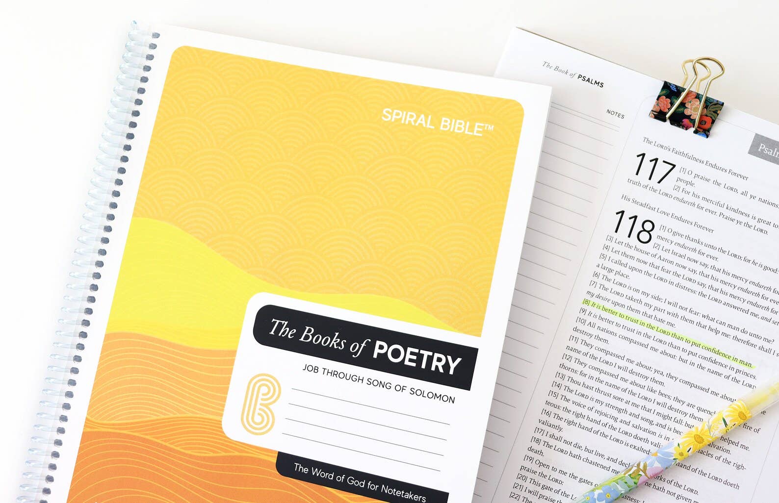 Spiral Bible - Wholesale Poetry & Drama - Spiral Bible™ - KJV - Job - Song of Solomon3