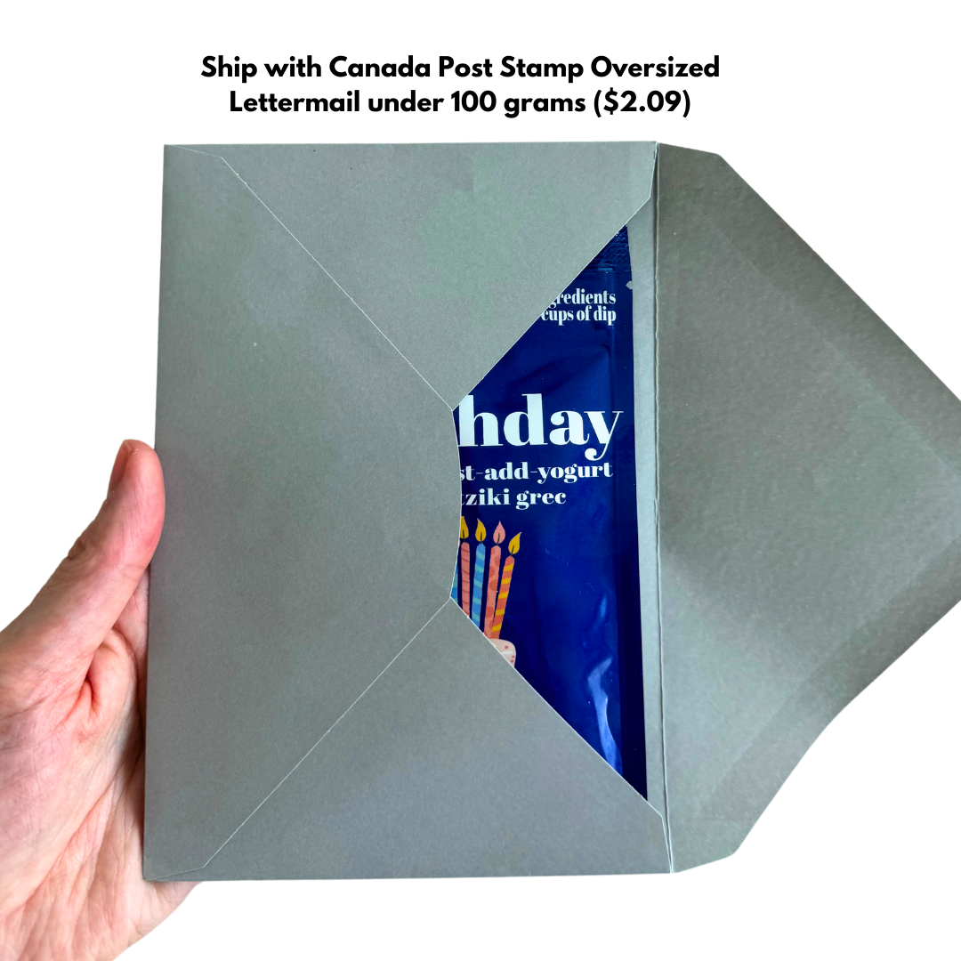 The Spice Age - Wholesale Birthday card - Birthday Cards - Send a Tzatziki Dip Mix! 3