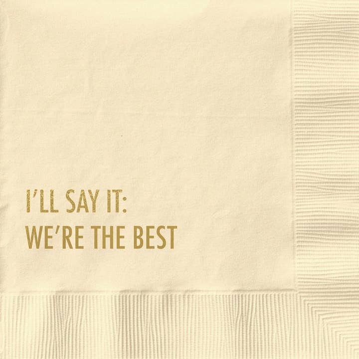 Pretty Alright Goods - Wholesale Disposable Napkin - The Best Cocktail Napkin