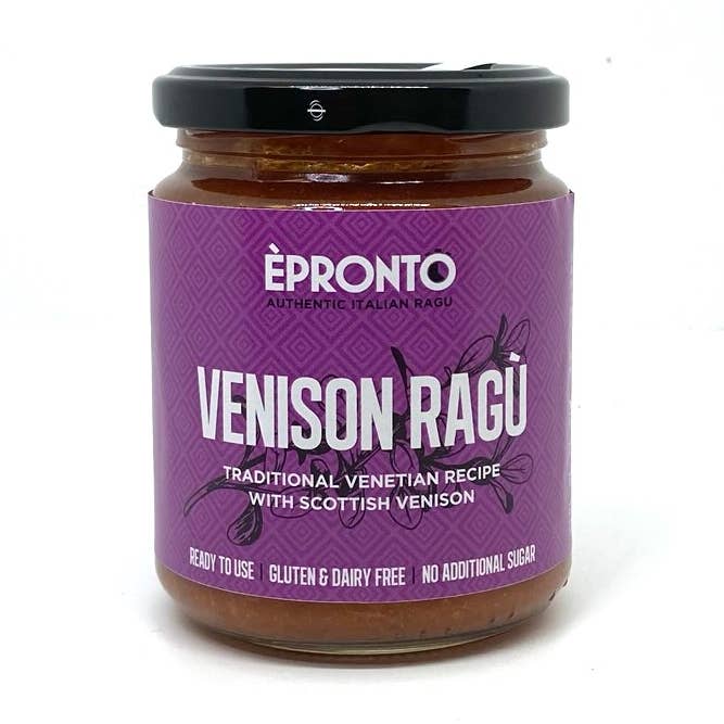 Venison Ragu 250g for wholesale by Cateritaly Ltd