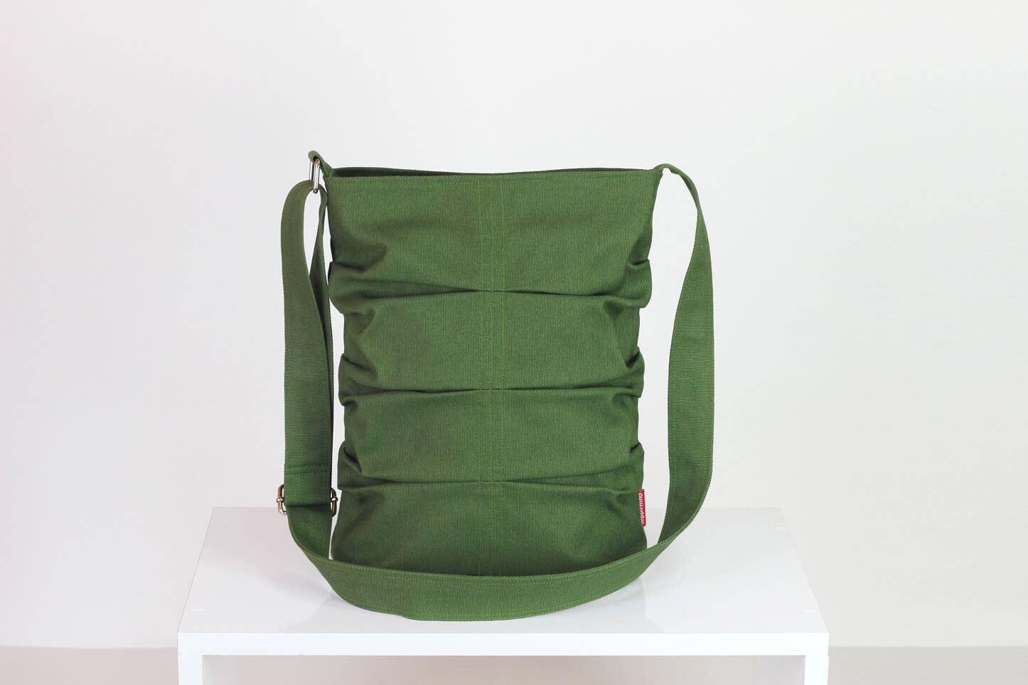 hippirhino – Großhandel Tragetasche – Damen – Grüne kleine Canvas-Einkaufstasche Neuheit Täglicher Gebrauch Hobo Bag3