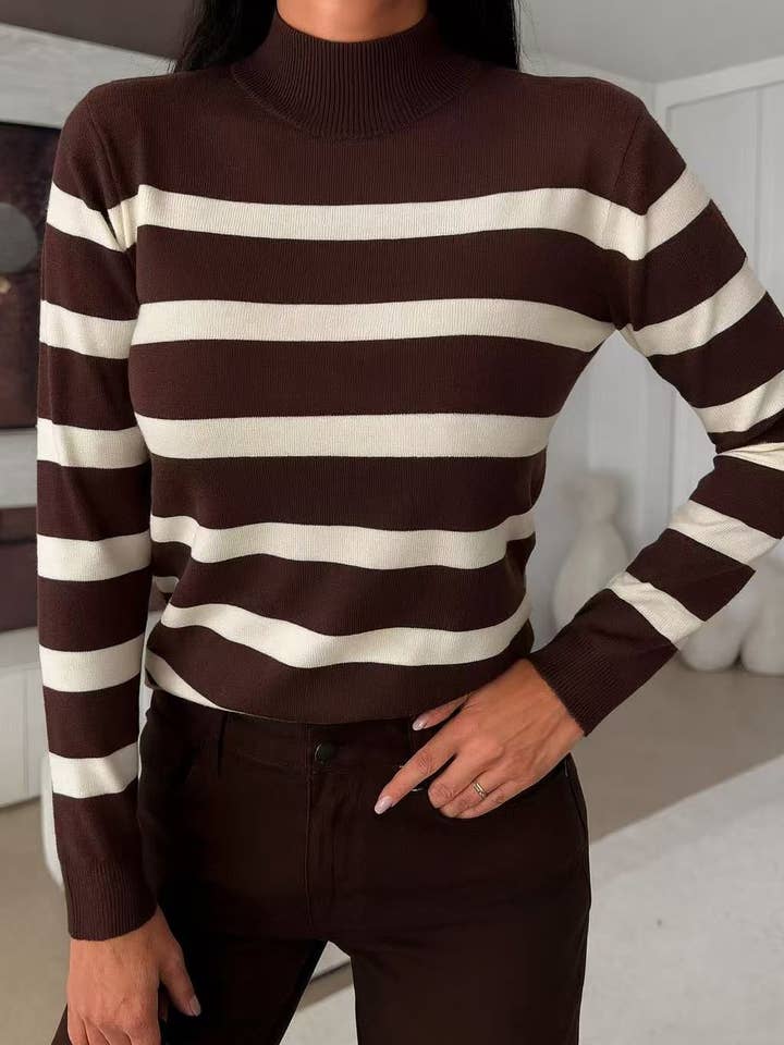 Maglia a maniche lunghe Pull Pbt - 9519A per la vendita all'ingrosso da parte di ESTEE BROWN