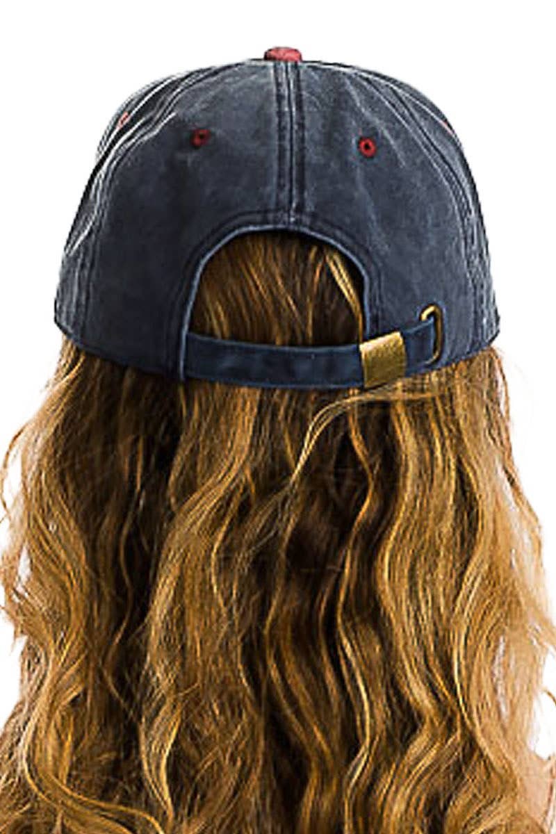 Cap Zone - Wholesale Baseball Cap - Unisex - Distressed Dirty Wash Five Panel Baseball Cap10