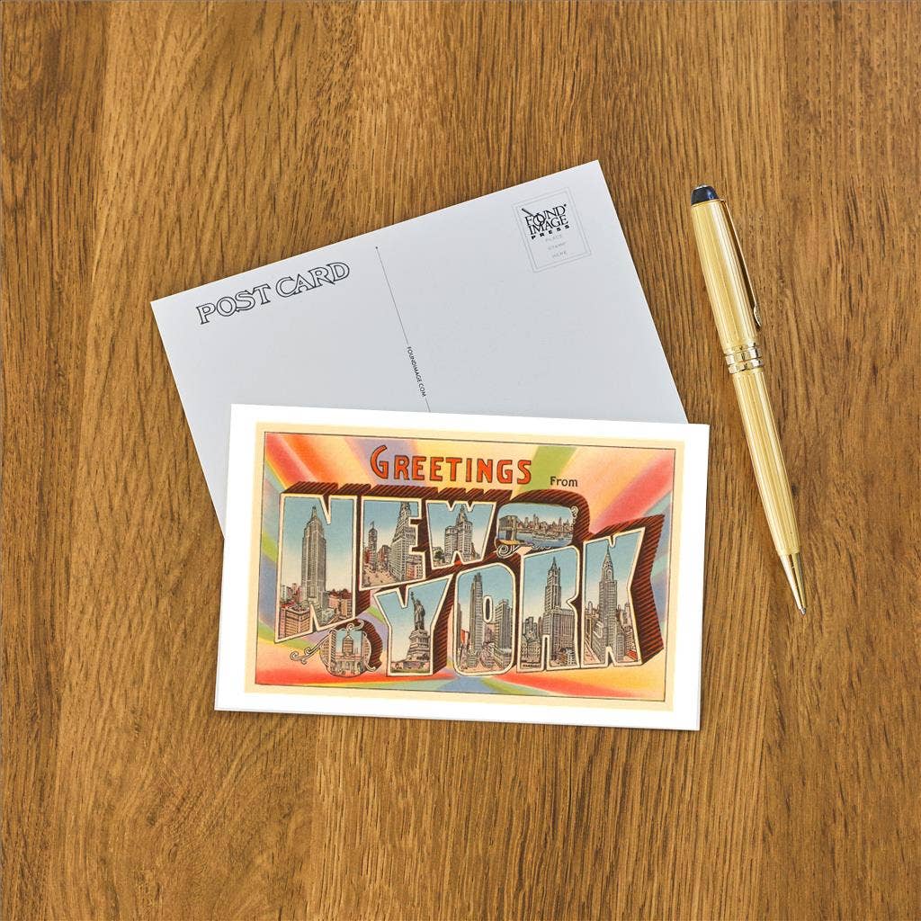 Found Image Press - Wholesale Postcard - Postcard NY-621 Greetings from New York City1