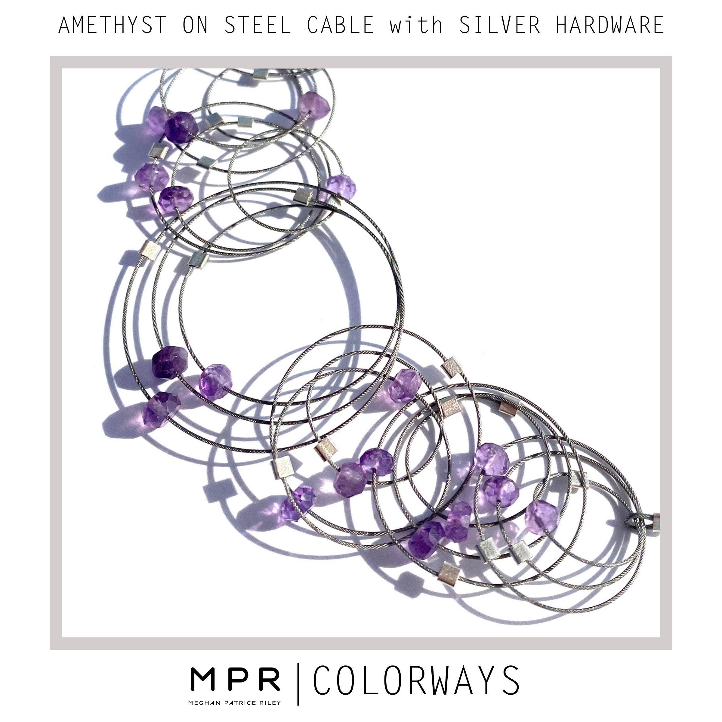 Meghan Patrice Riley – Colar de elos e correntes por atacado – Colar Redux Spring18