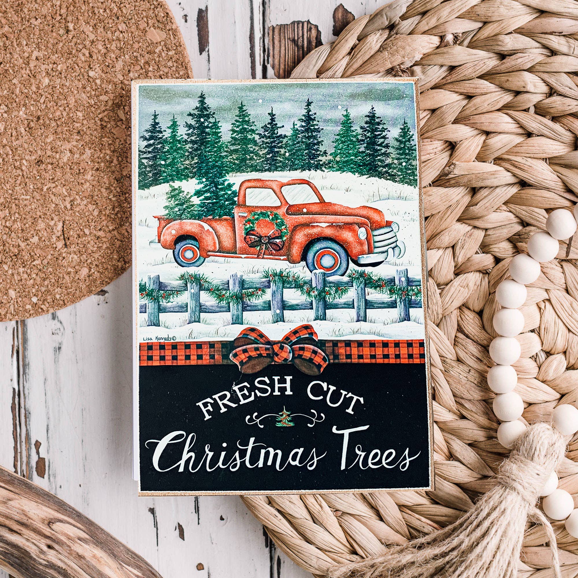 Gia Roma – wholesale Skylt – Roliga julskyltar, Hilarious Holiday Citat, Träskylt73