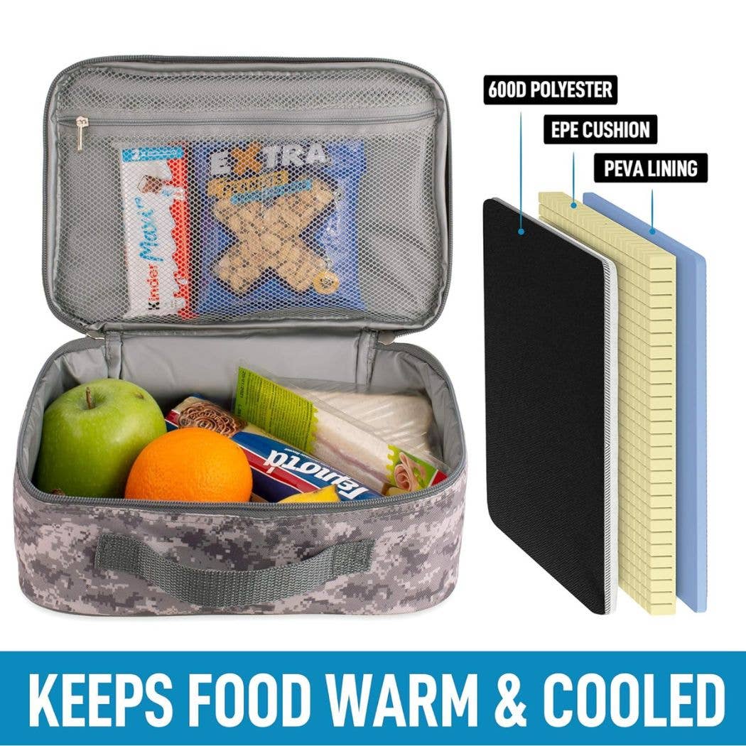 Zulay Kitchen - Wholesale Lunch Bag/Box - Kids - Insulated Lunch Bag With Spacious Compartment29