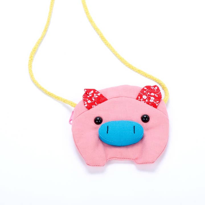 Peppercorn Kids - Wholesale Crossbody Bag - Kids - Toddler Little Piglet Purse