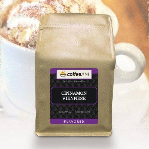 Cinnamon Viennese Flavored Coffee for wholesale by CoffeeAM