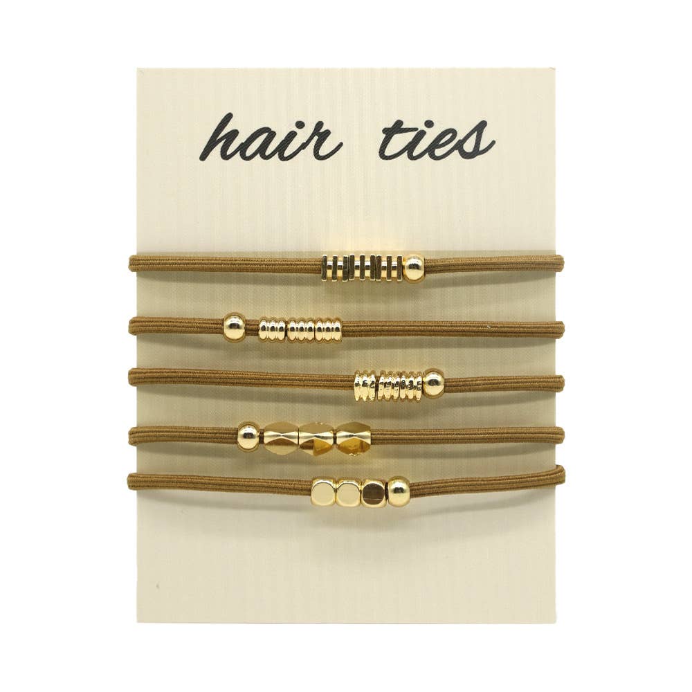 ACCITY - Wholesale Hair Tie - BRAIDED BOHEMIAN CARD HOLDER HAIR SCRUNCHIES_CWAHA27123