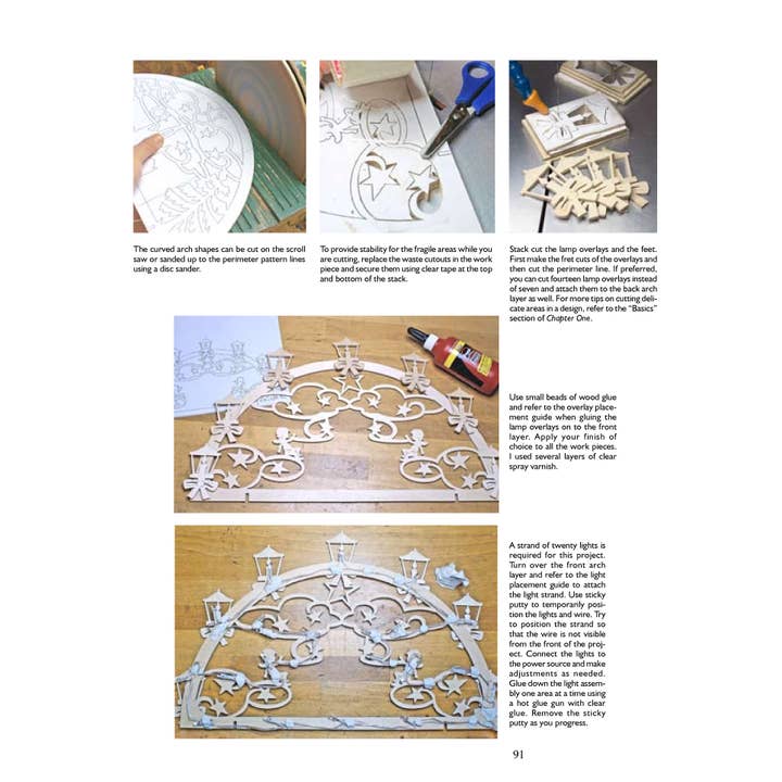 Schiffer Publishing - Wholesale Book - Adult - Lighted Scroll Saw Projects