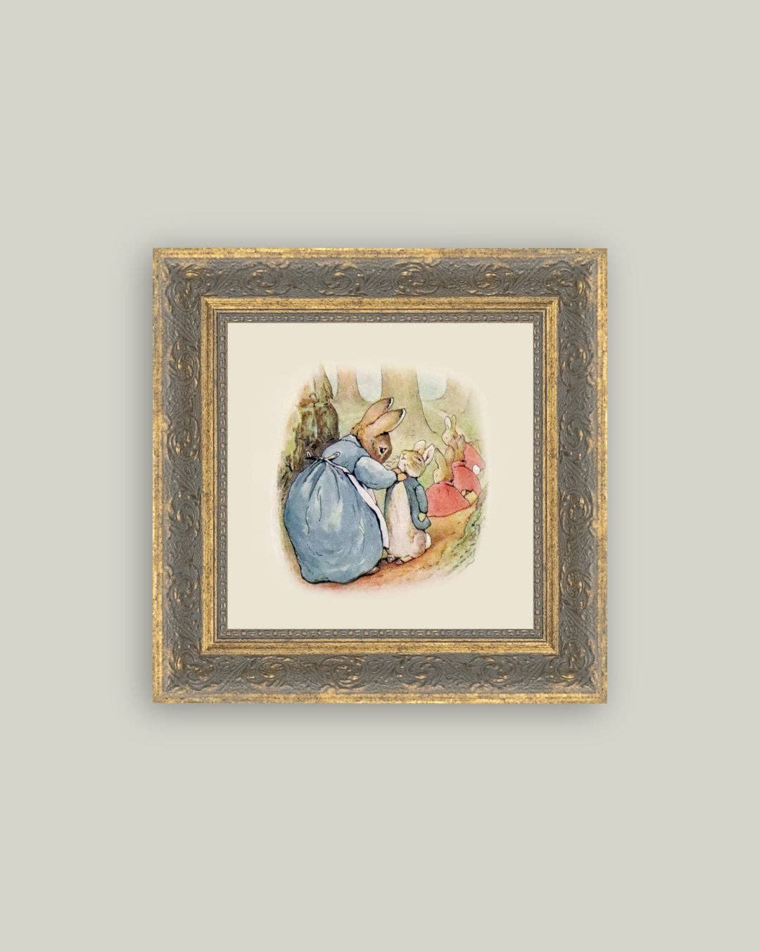Petal Lane Home - Wholesale Art Print - Peter Rabbit Framed Antique Art0